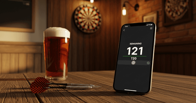 Compteur de fléchettes : quelle appli choisir en 2026 ?