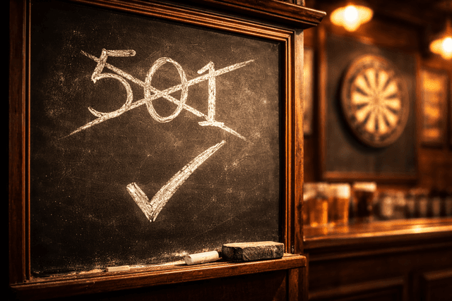 Le 501 et le 9-darter
